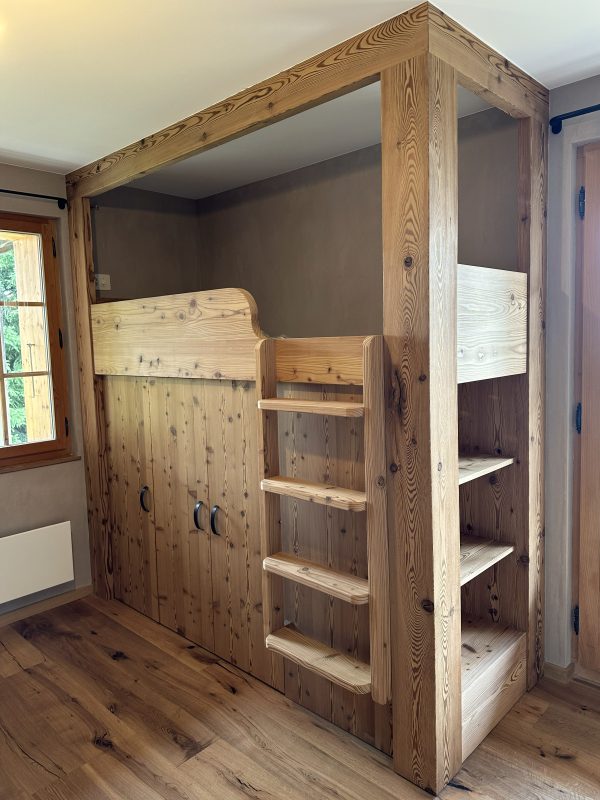 Larch, vapo treated.