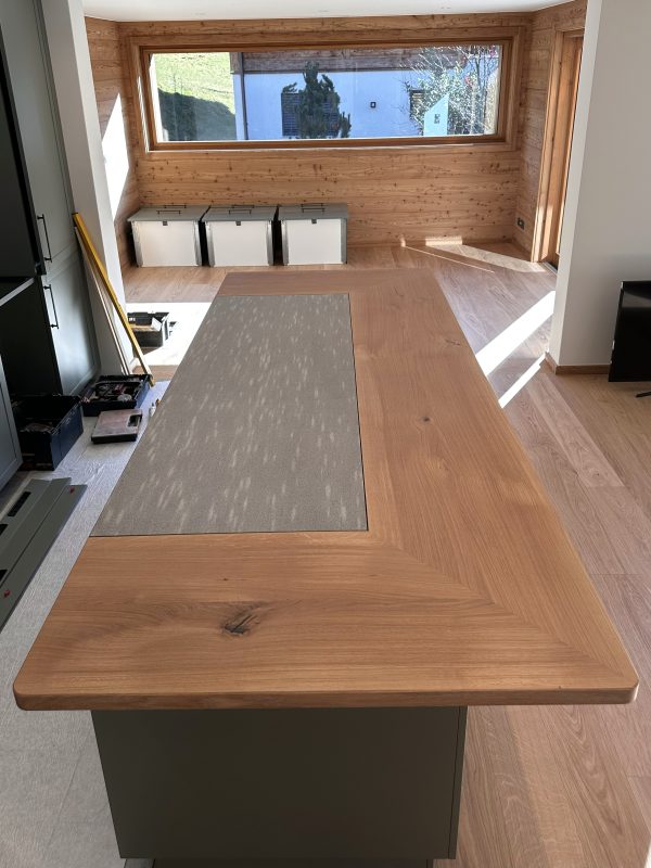 Oak countertop